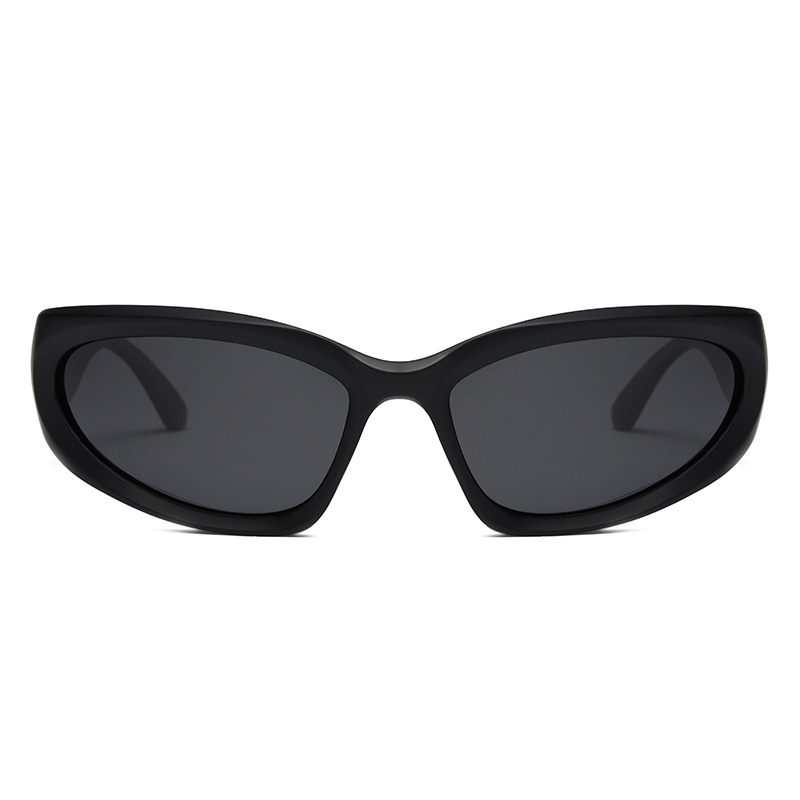 1 Stück Simple Series Tägliche einfarbige Damen-Sonnenbrille aus Kunststoff Bild4