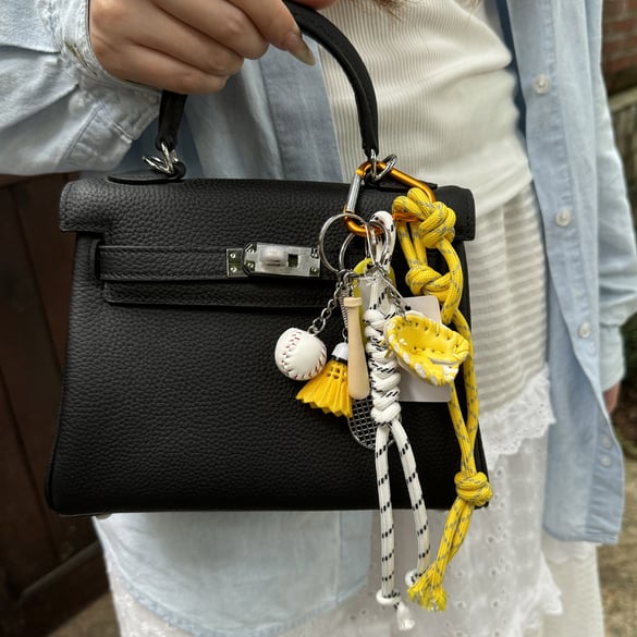 1 Piece Sports Style Baseball Bat Women's Bag Charms