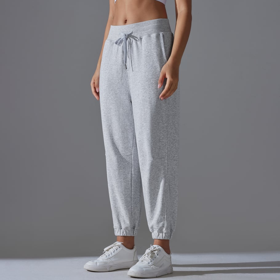 1 Piece Drawstring Solid Colored High Elasticity Daily Sports and Fitness Women's Sweatpants Picture11