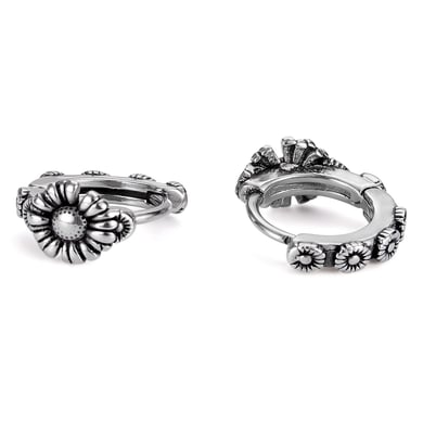 Daisy Stainless Steel Material Men's Stud Earrings h5 