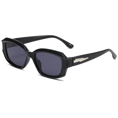 1 Paar Simple Series Alltags-Sonnenbrille aus einfarbigem Kunststoff für Damen h5 Bild4