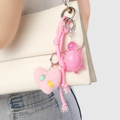 1 Piece Romantic Series Sweet Heart Resin Women's Bag Charms h5 Picture3