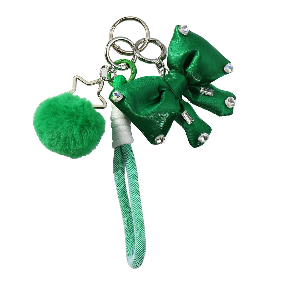 1 Piece Simple Series Cute Bow Knot Alloy Rhinestone Women's Bag Charms Picture9
