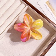 8CM solid color ~ yellow  orange AB Picture12