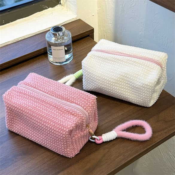 1 Adet Simple Series Günlük Ekose Polyester Kadın Çantası 2