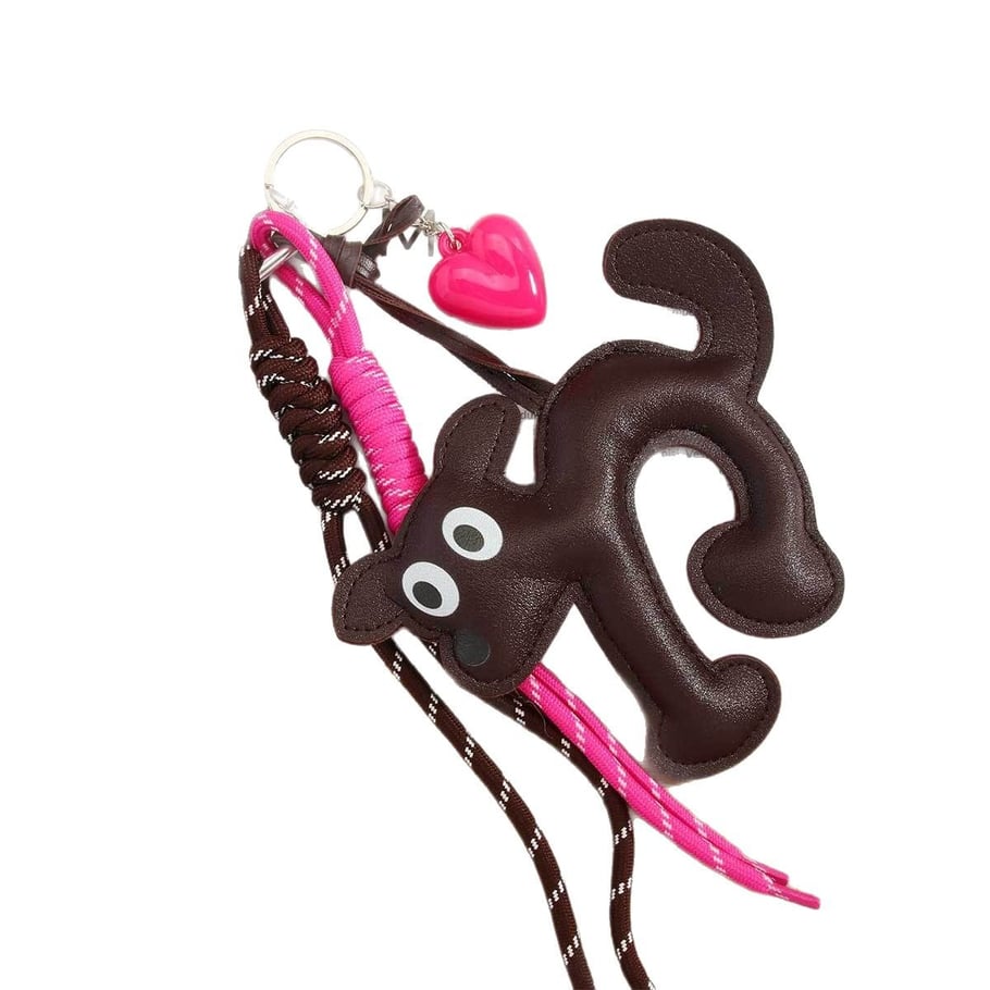 1 pièce de breloques de sac pour femme en PU, série simple, motif animal quotidien Image9