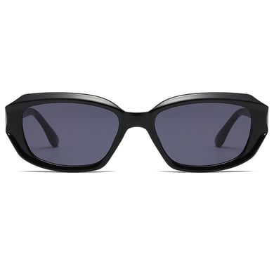 1 Paar Simple Series Alltags-Sonnenbrille aus einfarbigem Kunststoff für Damen h5 Bild3