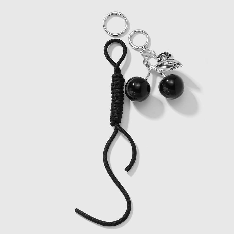Heart & Cherry Women's Bag Charms Picture6