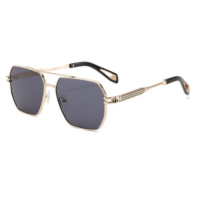 1 Pair of Retro Square - frame Metal Women's Sunglasses h5 Picture8
