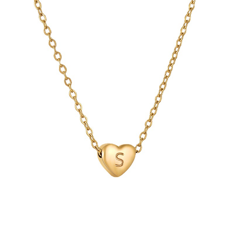 1 Piece Simple Series Daily Letter Women's Pendant Necklaces h5Picture5