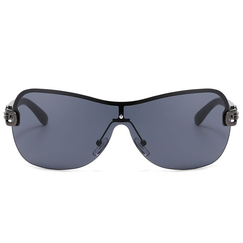 1 Stück Romantische Serie Elegante Patchwork Edelstahl Unisex Sonnenbrille Bild8