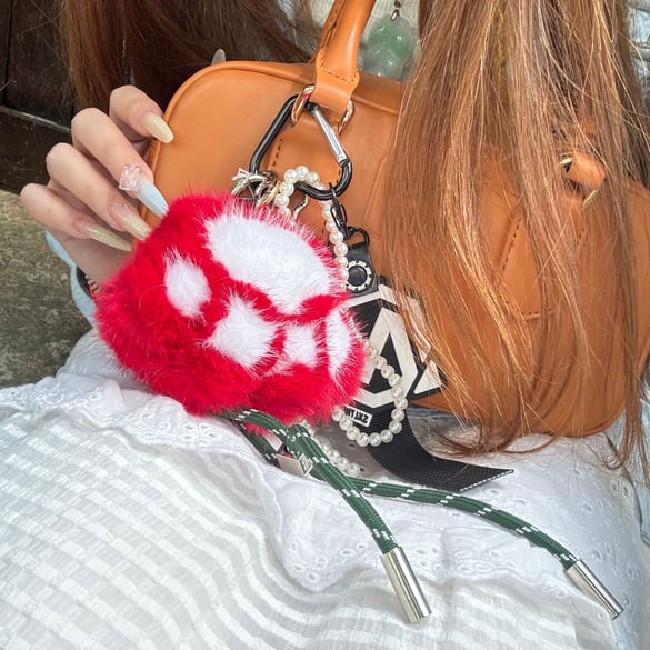 1 Piece Simple Series Cute Chain With Color-block Women's Bag Charms