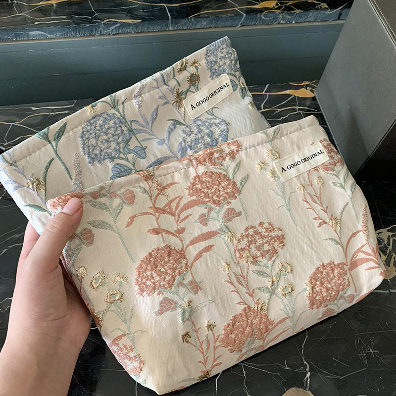 1 Stück Romantische Serie Süße Blume Polyester Damentaschen Bild4