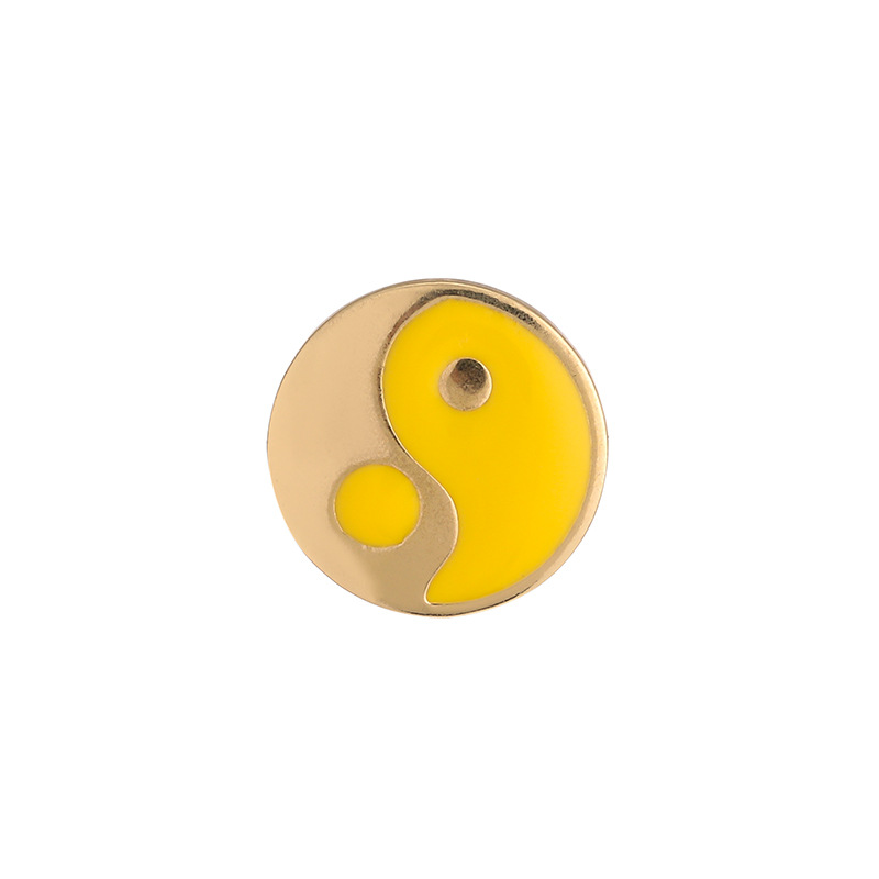 1 Piece Exquisite Series Daily Fashionable Heart Shape Drop Oil Alloy Women's Brooches Picture6