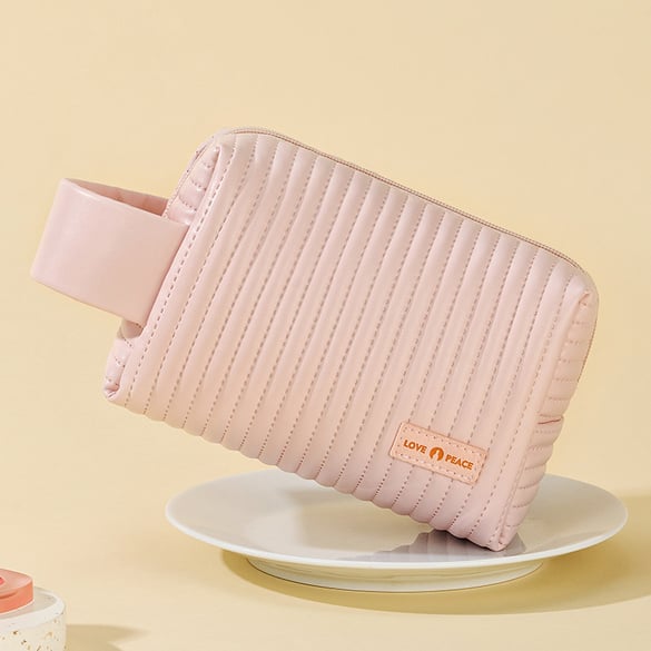 1 paire de sacs simples en PU de couleur unie pour femmes 2