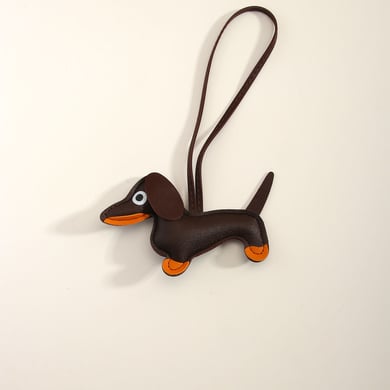 1 pieza de dijes para bolso de mujer de PU con diseño de animales de uso diario de serie simple h5 Imagen6