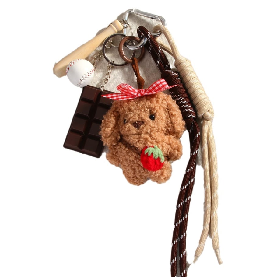1 Piece Simple Series Cute Animal Rayon Women's Bag Charms Picture6