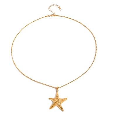 1 Piece Simple Series Vacation Turtle Stainless Steel 18K Gold Plated Women Pendant necklaces h5 Picture6