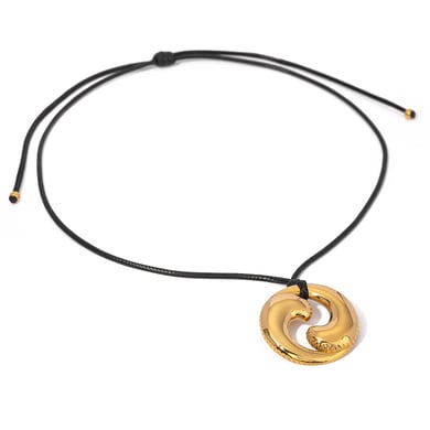 1 Piece Simple Trendy Style Chunky Bowknot Starfish Shape Stainless Steel 18K Gold Plated Women's Pendant Necklaces h5 Picture6