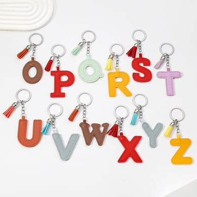 1 Stück Simple Series Casual Letter PU Unisex Taschenanhänger h5 Bild3