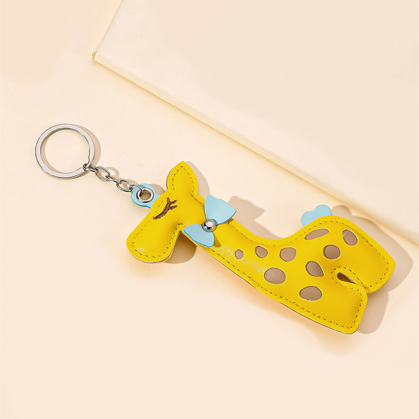 1 pezzo di serie semplice carino animale PU borsa da donna ciondoli Immagine4