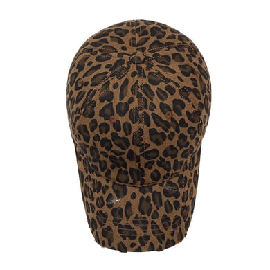 1 Stück Simple Series Retro Leopard Print Baumwolle Damenhüte h5 Bild5