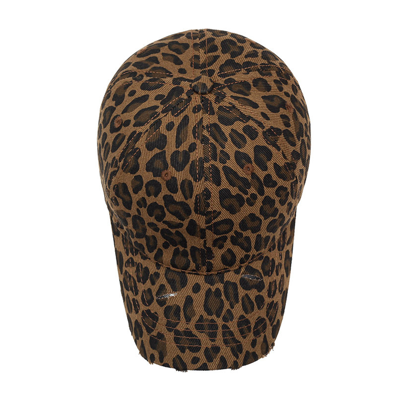 1 Stück Simple Series Retro Leopard Print Baumwolle Damenhüte Bild5