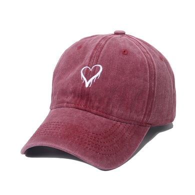 1 Adet Simple Series Simple Heart Pamuklu Kadın Şapkaları h5 Resim2