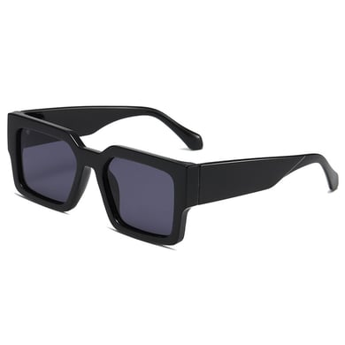 1 Pair Simple Series Daily Geometric Hawksbill Color Resin Rectangular Women's Sunglasses h5 Picture8