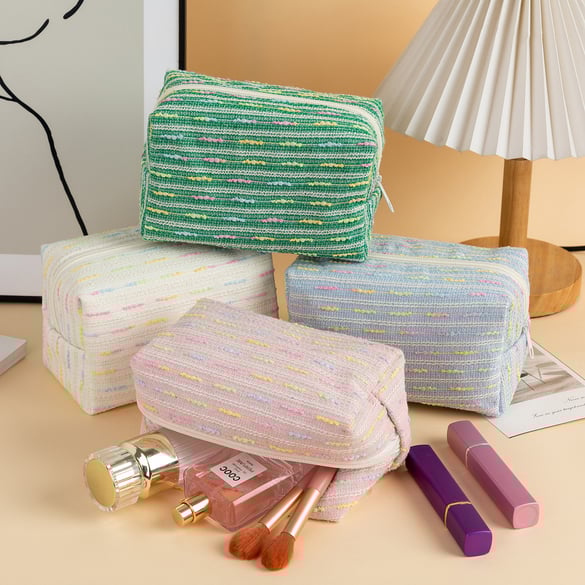 1 Adet Simple Series Basit Şerit Polyester Kadın Çantaları