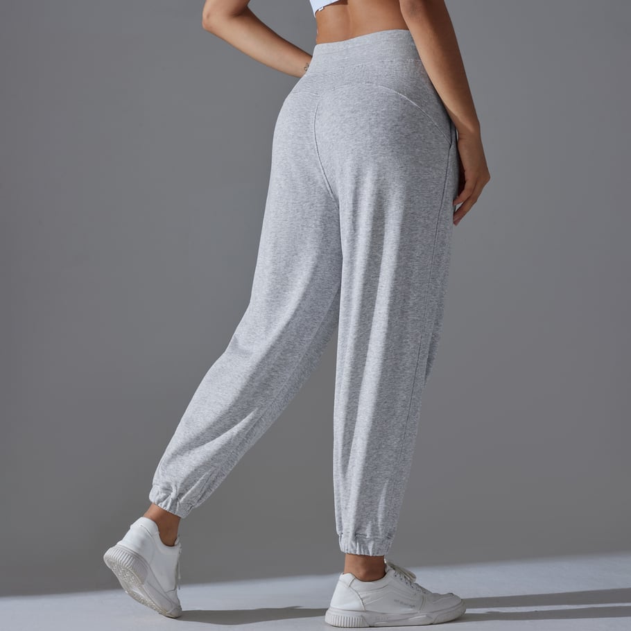 1 Piece Drawstring Solid Colored High Elasticity Daily Sports and Fitness Women's Sweatpants Picture10