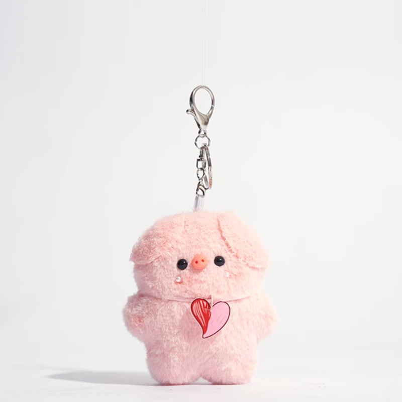 1 Stück Romantische Serie Niedliche Tier Rayon Damen Taschenanhänger Bild5