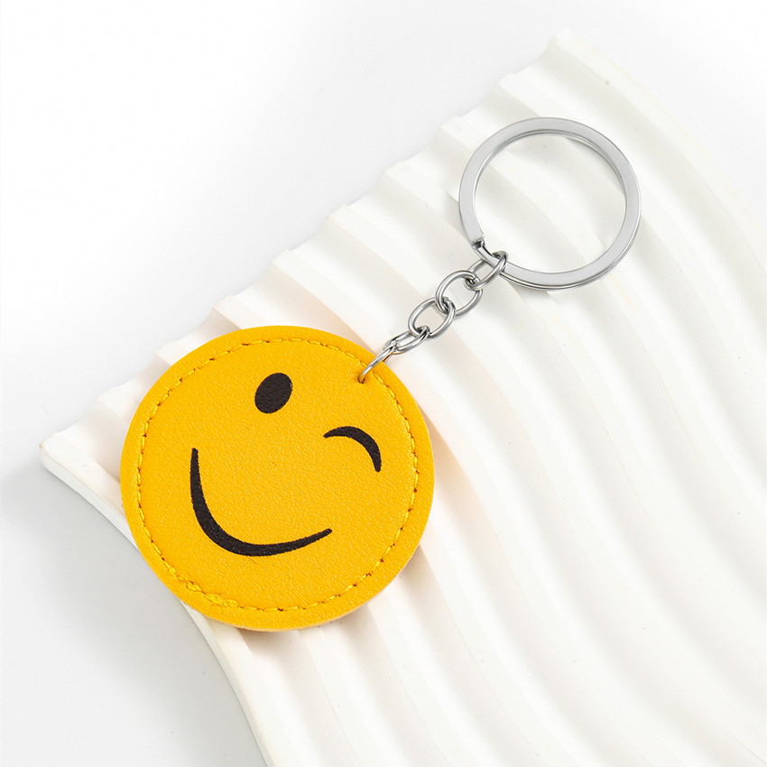 1 Piece Cute Smiling Face Women's Bag Charms Picture6