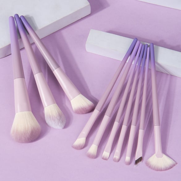 1 paire de pinceaux de maquillage unisexes