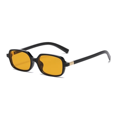 1 Piece Simple Series Retro Solid Color Plastic Women's Sunglasses h5 Picture6