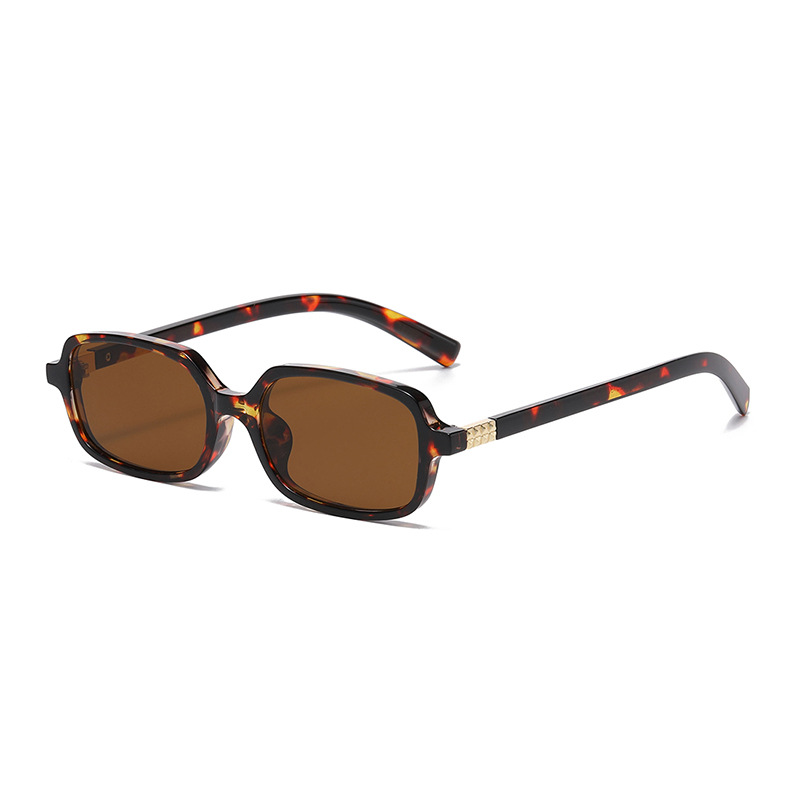 1 Piece Simple Series Retro Solid Color Plastic Women's Sunglasses Picture7