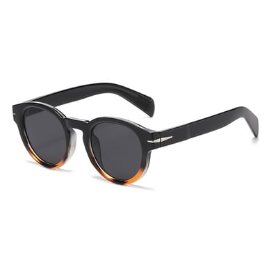 1 Piece Simple Series Retro Solid Color Plastic Women's Sunglasses h5 Picture9