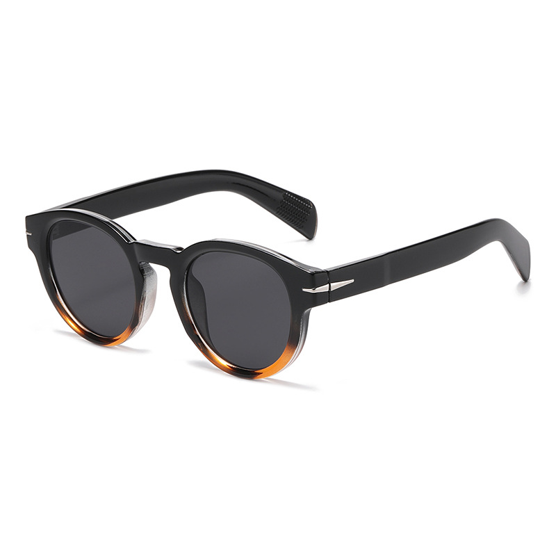 1 Piece Simple Series Retro Solid Color Plastic Women's Sunglasses Picture9