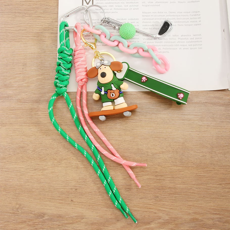 1 Piece Cute Golf & Dog Women's Bag Charms Picture7