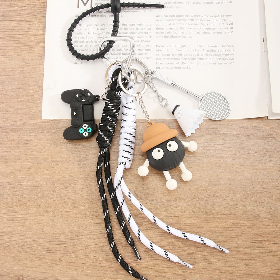1 Piece Mini Badminton Women's Bag Charms Picture4