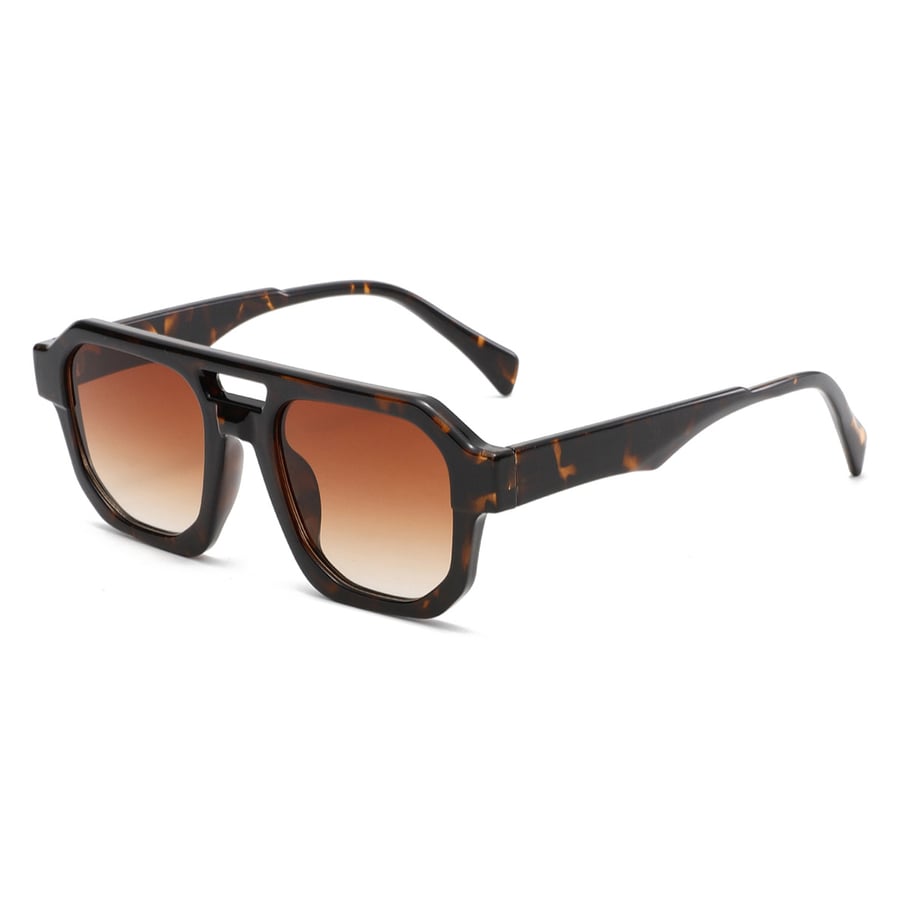 1 Stück Simple Series Casual Solid Color Kunststoff Damen Sonnenbrille Bild8