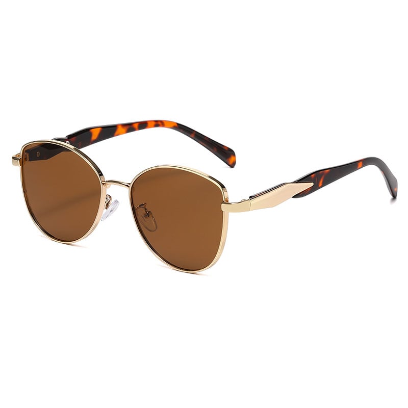 1 Paar Simple Series Casual Patchwork Edelstahl Unisex Sonnenbrille Bild5