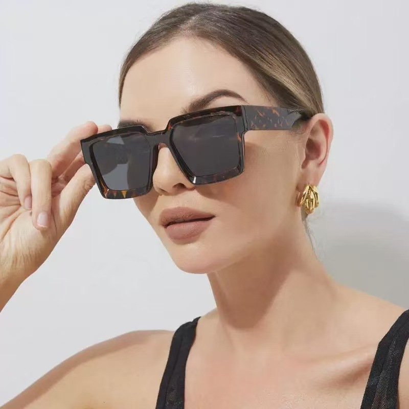1 Stück Simple Series Casual Leopard Print Kunststoff Damen Sonnenbrille Bild11