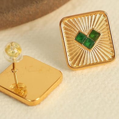 1 Piece Luxurious Series Retro Heart Titanium Steel   Gold Color  Women's Pendant Necklaces h5 Picture7