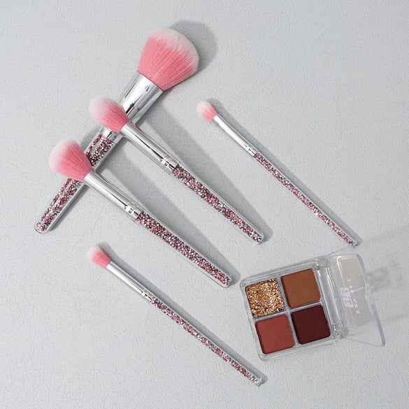 1 paio di pennelli da trucco unisex 2