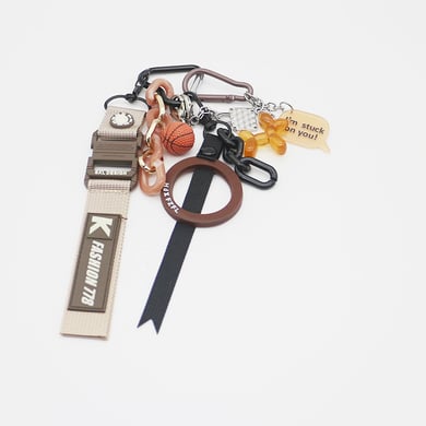 1 pieza de dijes de aleación para bolso de mujer de cadena diaria de serie simple h5 Imagen6