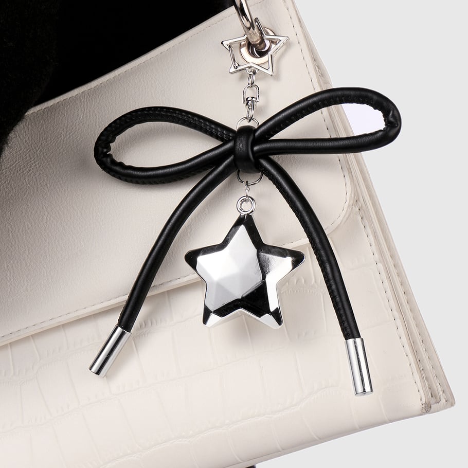 1 Piece Simple Leather Bow Knot Women's Bag Charms Picture10