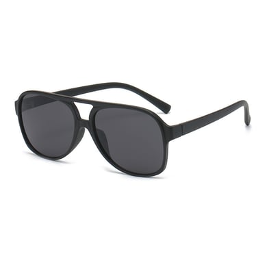 1 Paar Simple Series Alltags-Sonnenbrille aus einfarbigem Kunststoff für Damen h5 Bild4