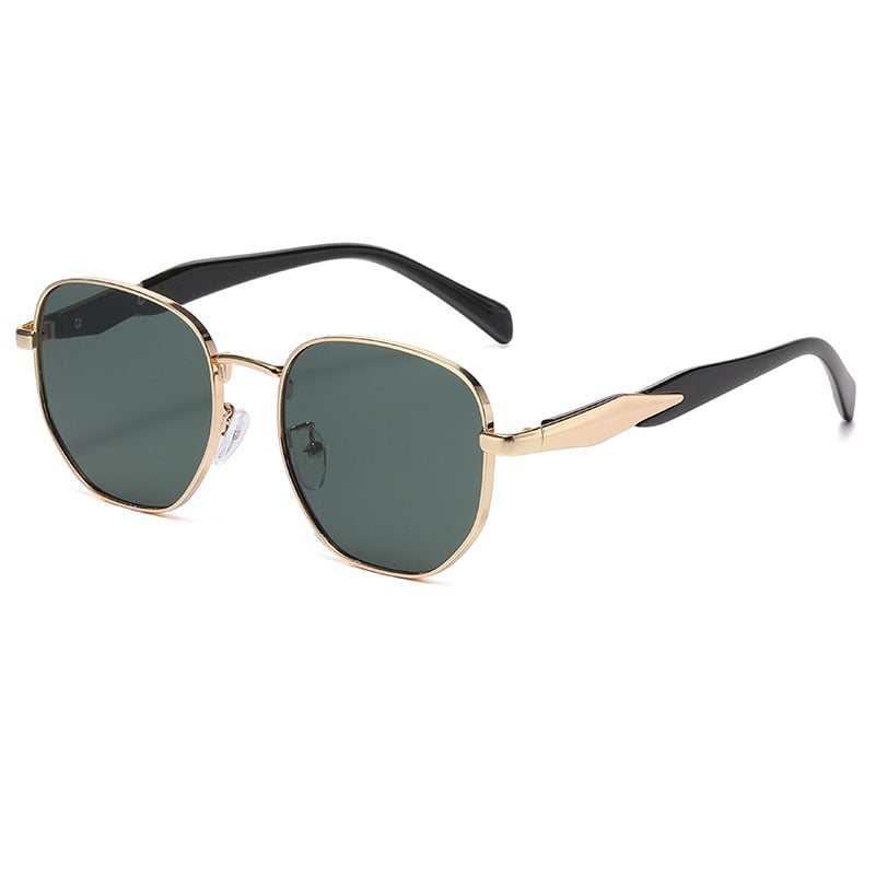 1 Pair Simple Series Casual Patchwork Stainless Steel Unisex Sunglasses Picture8
