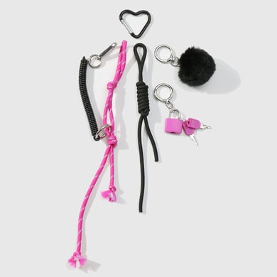 1 Piece Simple Series Sweet Heart Alloy Women's Bag Charms h5 Picture7